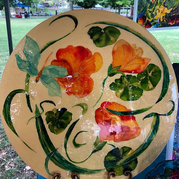 Original art on wood panel - Picture 5 of 7